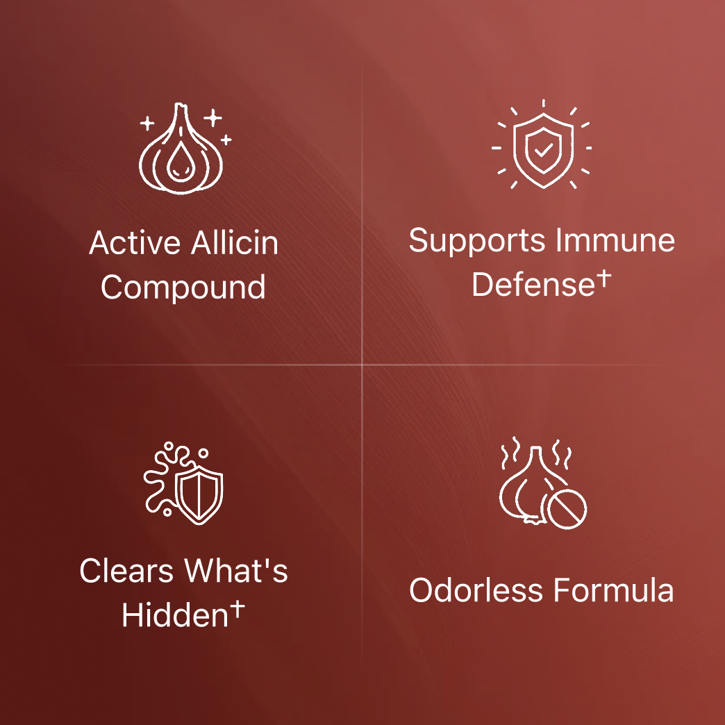 Odorless Garlic Extract Capsules